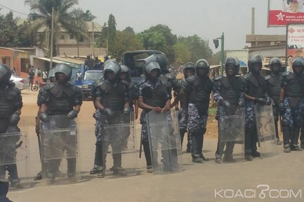 Togo:  Un barrage des forces de sécurité refoule la marche pour LCF et City FM