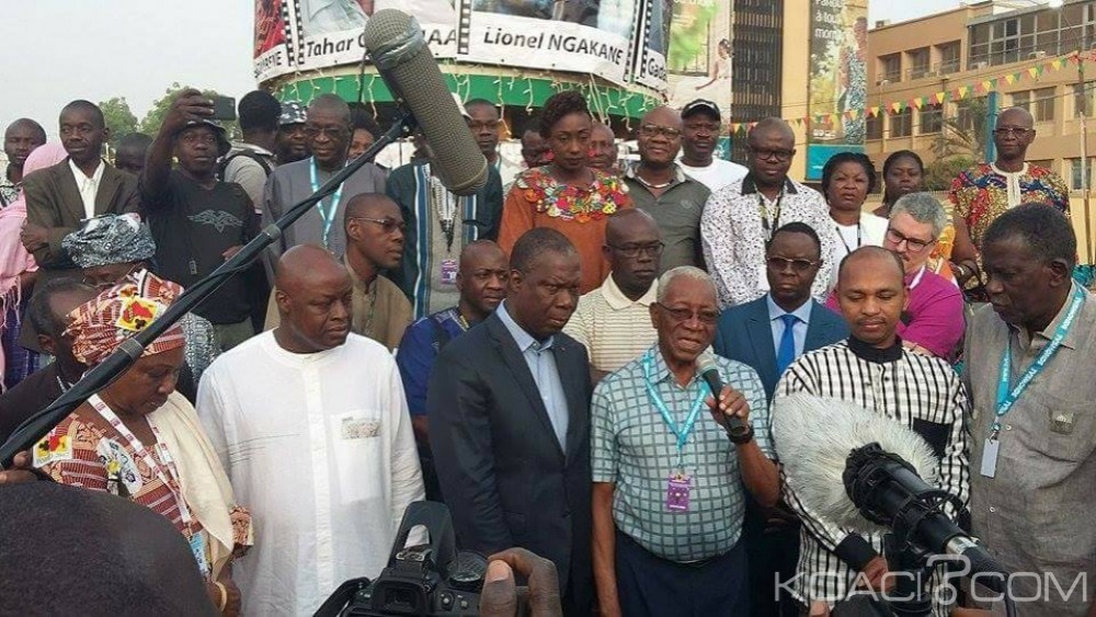 Burkina Faso: Cérémonie de libation et hommage aux cinéastes dont le réalisateur ivoirien Lanciné Kramo Fadika