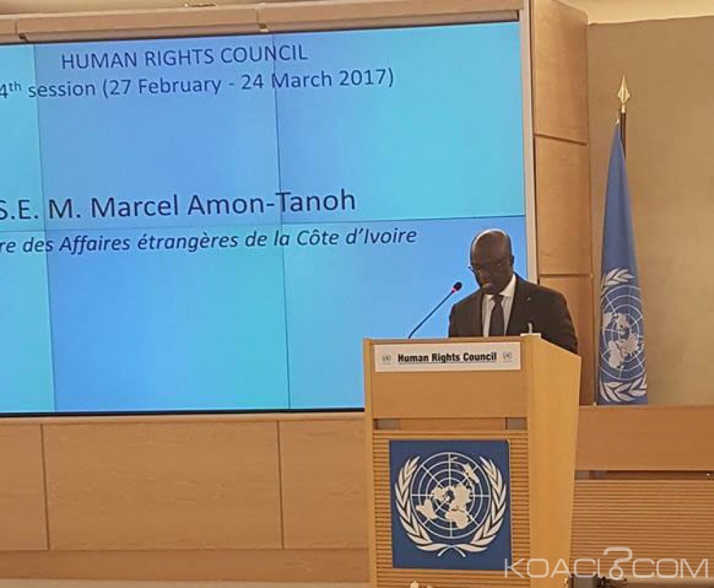 Côte d'Ivoire: Depuis Genève, Amon-Tanoh, plaide pour un meilleur traitement des migrants irréguliers