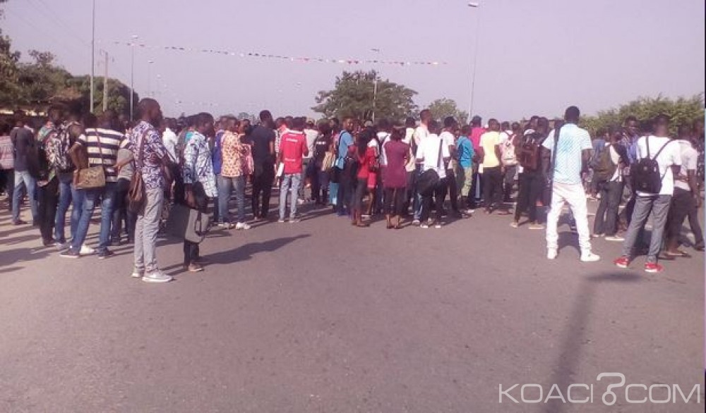 Côte d'Ivoire: Un étudiant tué à  Bouaké, ses camarades  dans la rue pour protester contre l'insécurité, l'école paralysée