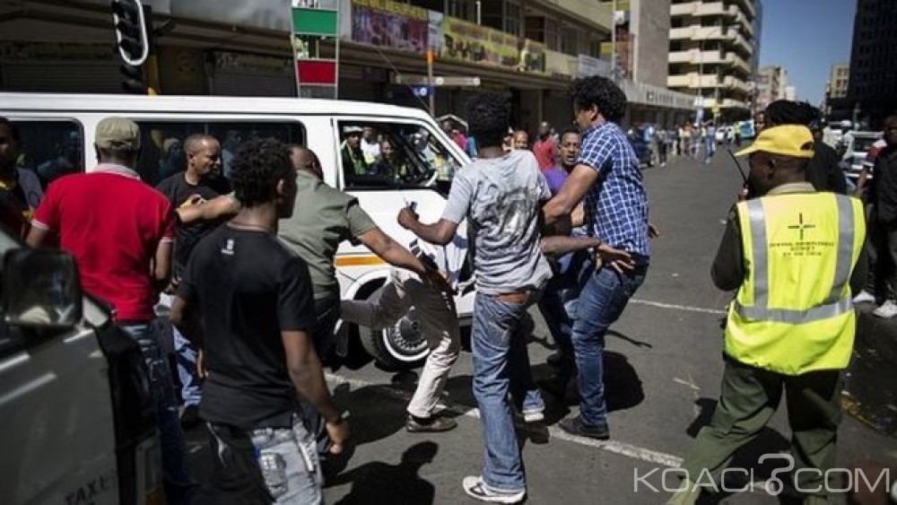 Afrique du Sud:  L'aéroport  de Johannesburg bloqué par des chauffeurs en colère