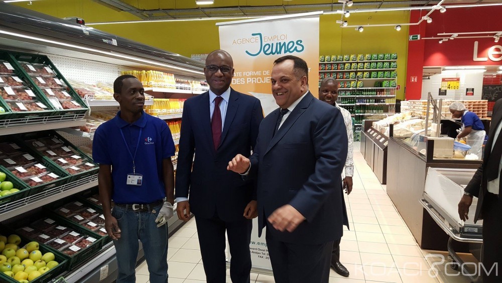 Côte d'Ivoire: Emploi des jeunes, Cfao Retail reçoit les félicitations du ministre Sidy Touré