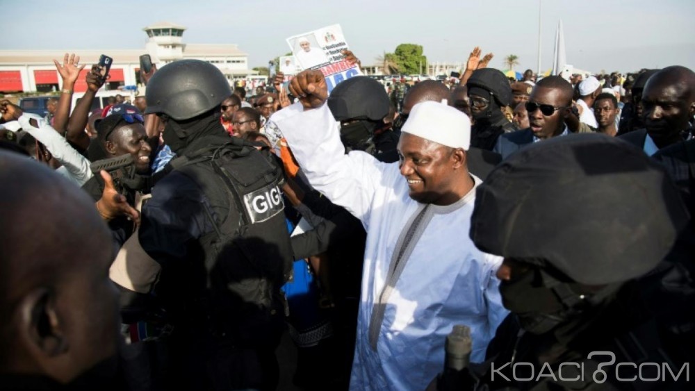 Gambie: Barrow désire plus de «Jambars» sénégalais pour sa sécurité et celle de son régime