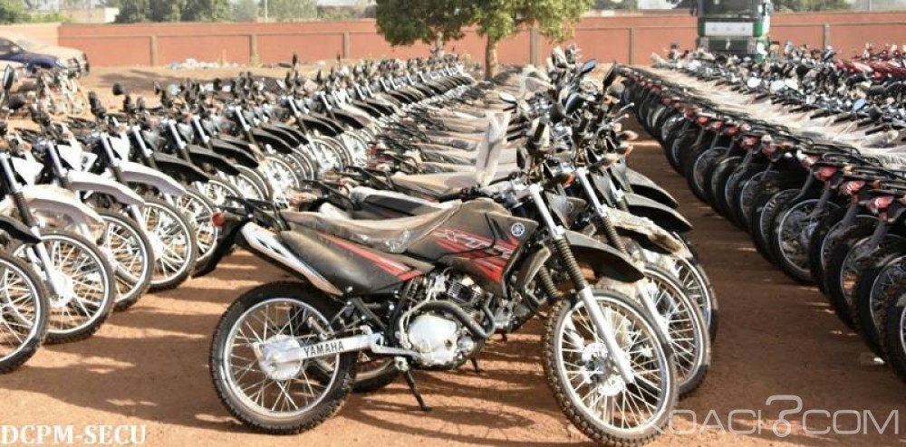 Burkina Faso: Des motos remis à  la Police nationale pour «mieux sécuriser le pays»