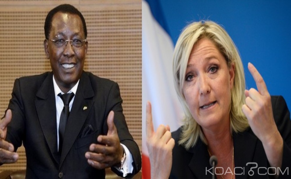 Tchad: La candidate du FN Marine Le Pen  à  N'Djamena pour rencontrer Deby