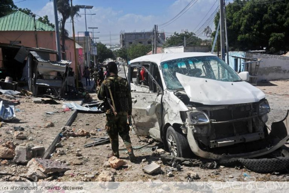 Somalie: L' Explosion d'un minibus fait 5 morts et 10 blessés  près de la présidence