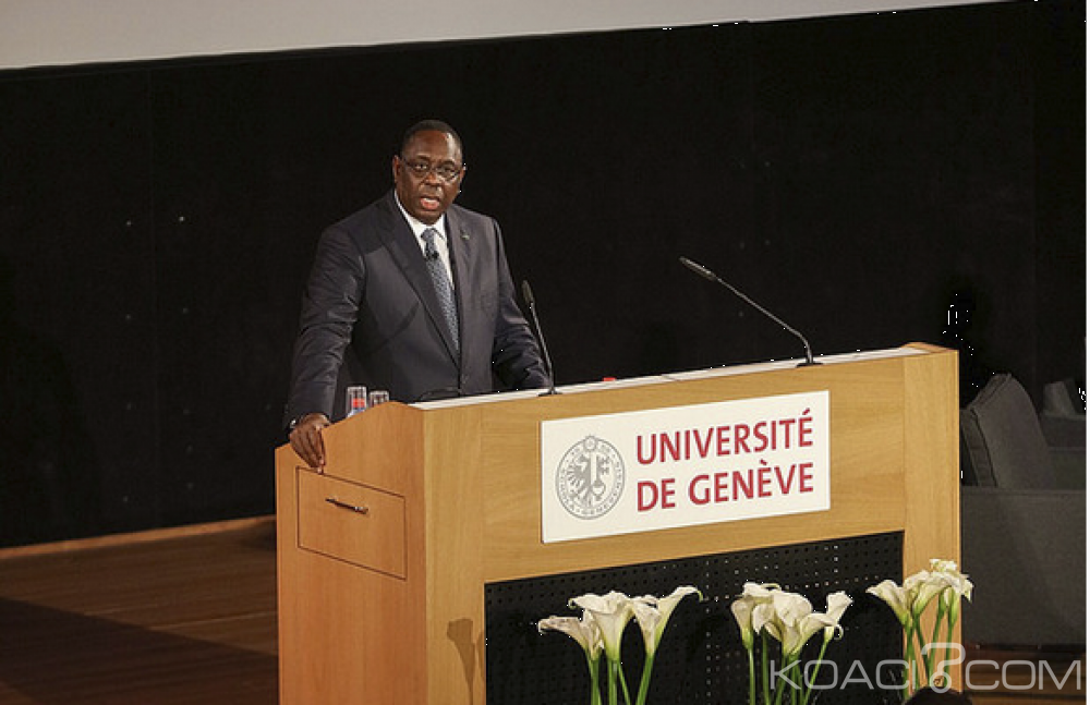 Sénégal: Développement de l'Afrique, Macky Sall cite le Colonel Kadhafi, en exemple