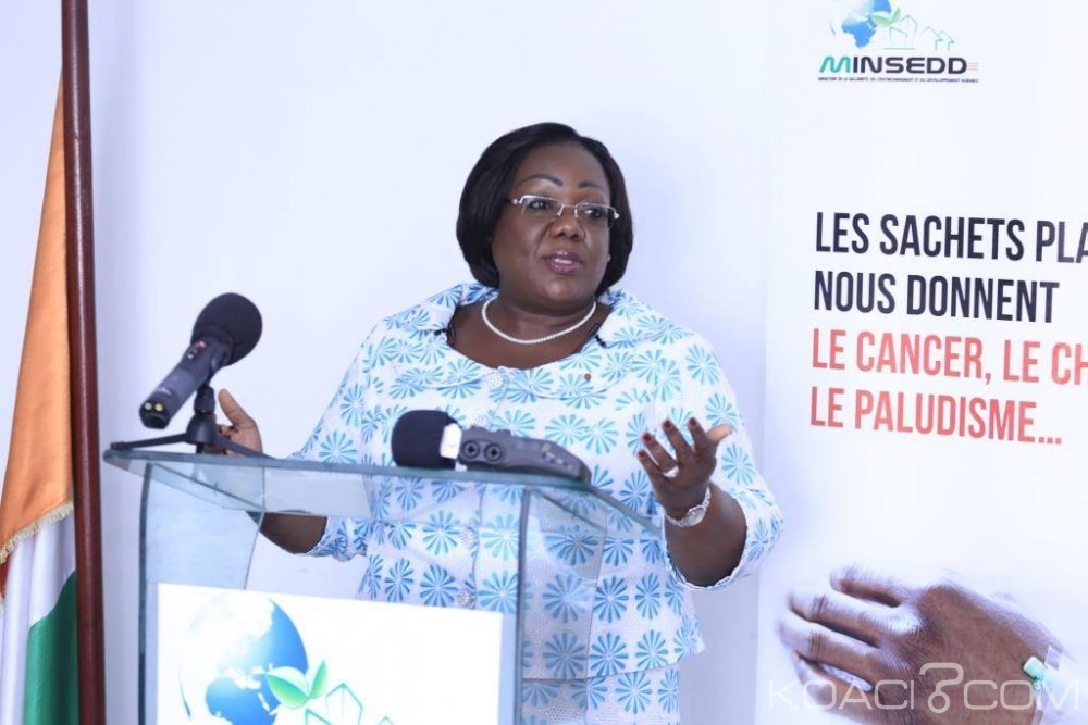 Côte d'Ivoire: Anne Désirée Ouloto en «guerre» contre les sachets plastiques, plusieurs packs saisis et de nombreuse interpellations