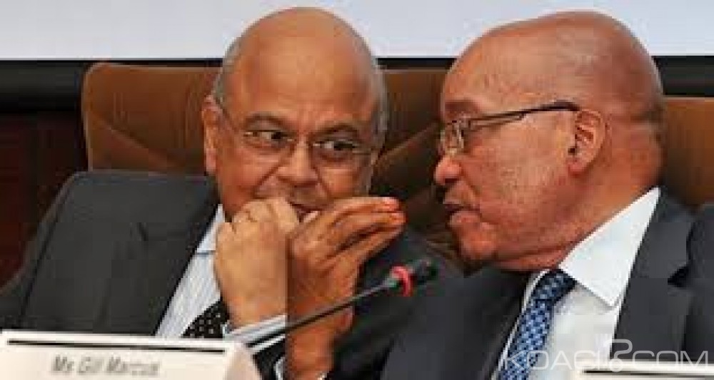 Afrique du Sud: Zuma  rapatrie brusquement son ministre des finances  Pravin Gordhan