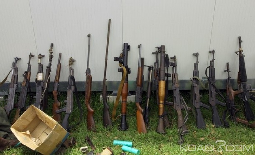 Côte d'Ivoire: Des armes de guerre de saisies au nord-est du pays