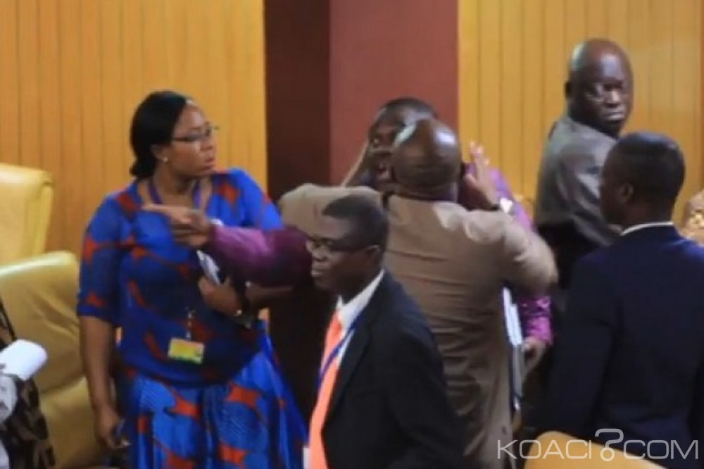 Ghana: Une bagarre évitée de justesse au parlement