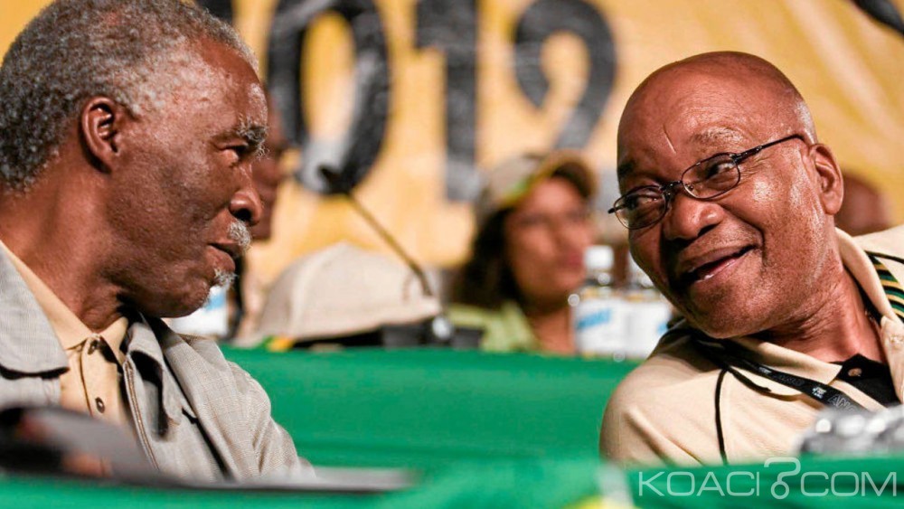 Afrique du Sud: Vote de défiance contre Zuma, Thabo Mbeki appelle l'ANC à  agir dans «l'intérêt du peuple»