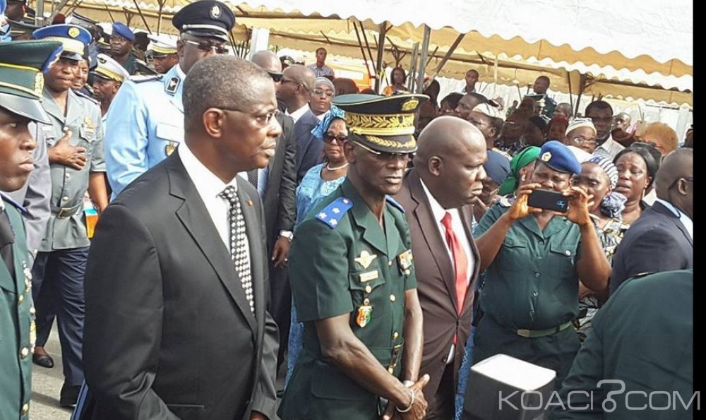 Côte d'Ivoire: Hommage au général Mathias Doué, rappel de troupe des généraux dont Philippe Mangou