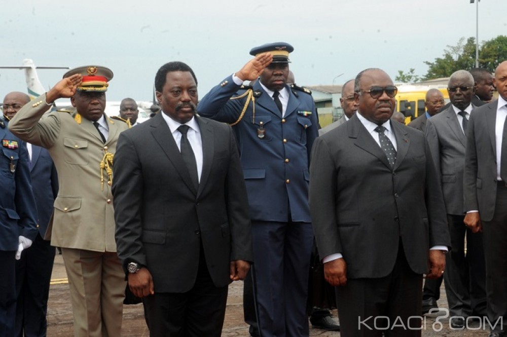 Gabon-RDC: A Mvengue, Bongo encourage Kabila à  organiser des élections «crédibles et apaisées»