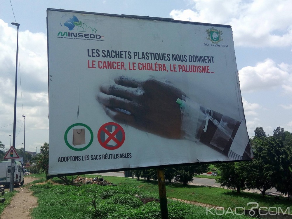 Côte d'Ivoire: Lutte contre l'utilisation des sachets plastiques, ce panneau source de polémique