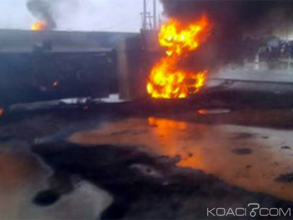 Bénin: L'explosion d'une station service Oryx  fait deux blessés graves à  Cotonou