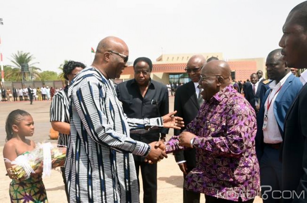 Burkina Faso: Le président du Ghana Nana Akufo Addo en visite de 48h à  Ouagadougou