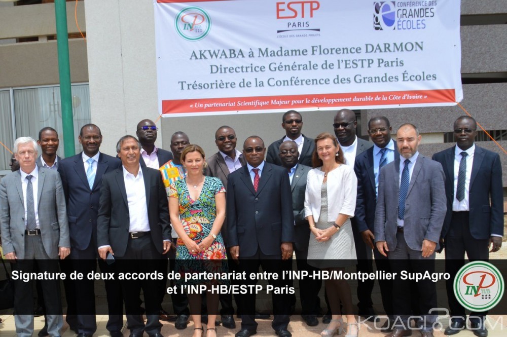 Côte d'Ivoire: L'INP Félix Houphouët Boigny de Yamoussoukro renforce ses capacités avec Montpellier Sup Agro et l'Ecole Supérieure des Travaux Publics (ESTP) de Paris