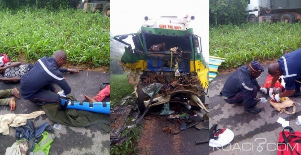 Côte d'Ivoire: Un accident de circulation sur l'autoroute du nord PK 89 fait des blessés graves