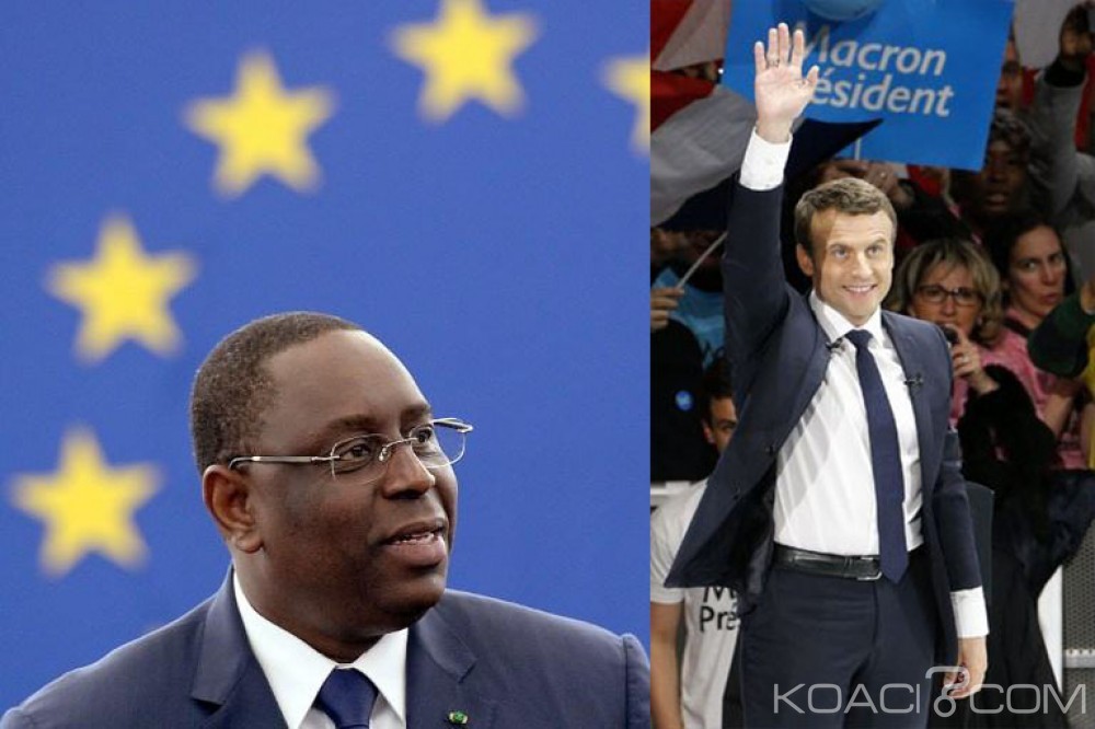 Sénégal-France: Sall adresse ses «chaleureuses félicitations» à  Macron et souhaite un renforcement des liens entre les deux pays