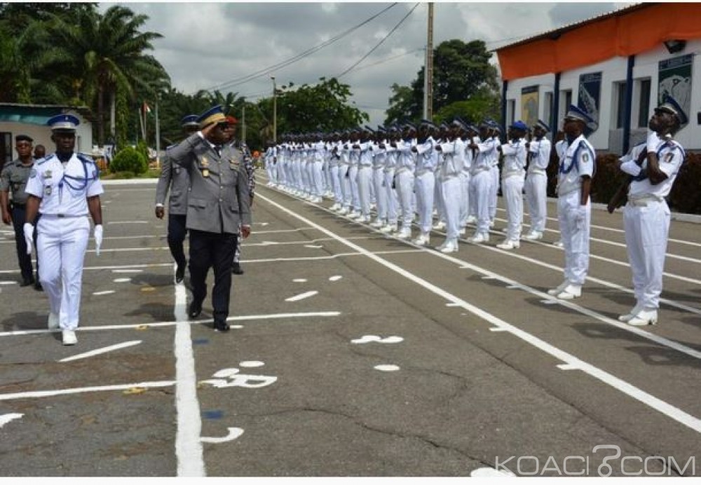 Côte d'Ivoire: Gendarmerie Nationale, 290 élèves Sous-Officiers dont 13 filles présentés au  drapeau
