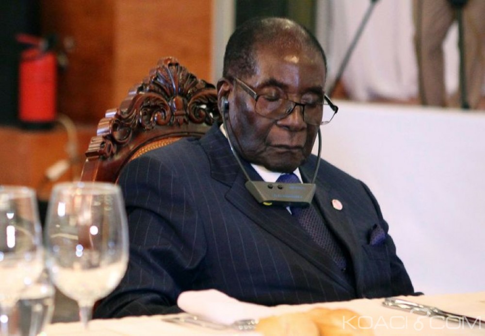 Zimbabwe:  Assoupi lors des conférences, «Mugabe ne s'endort pas en public, il repose ses yeux» selon son porte-parole