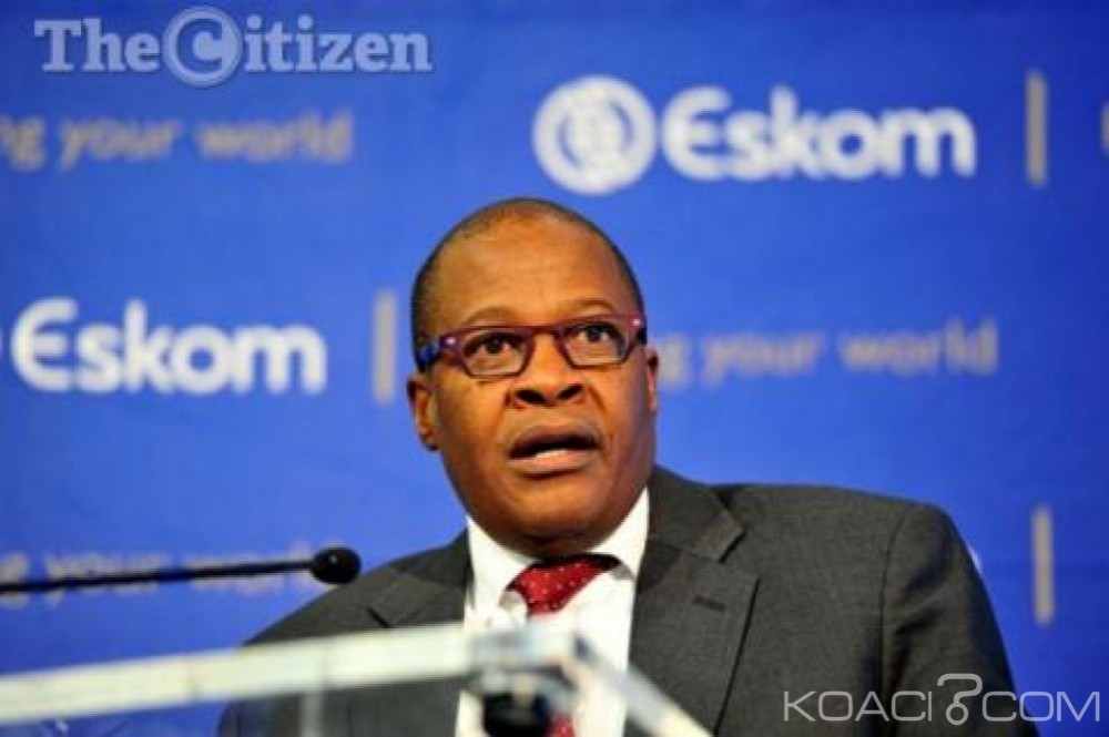 Afrique du Sud: Proche de Zuma,  le  PDG d' Eskom réintégré à  la tête de la compagnie