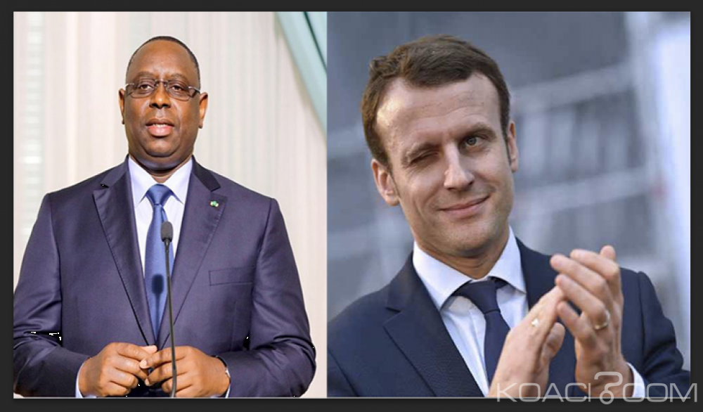 Sénégal-France: Macron cà¢ble Macky Sall…ce que les deux présidents se sont dit