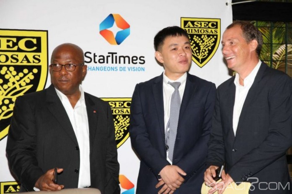 Côte d'Ivoire: L'Asec Mimosas en Chine avec Startimes pour un séminaire sur le numérique les 22 et 23 mai prochain