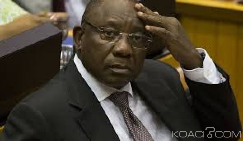 Afrique du Sud : Corruption au sommet , Cyril Ramaphosa  craint que son pays  ne devienne « un Etat mafieux»
