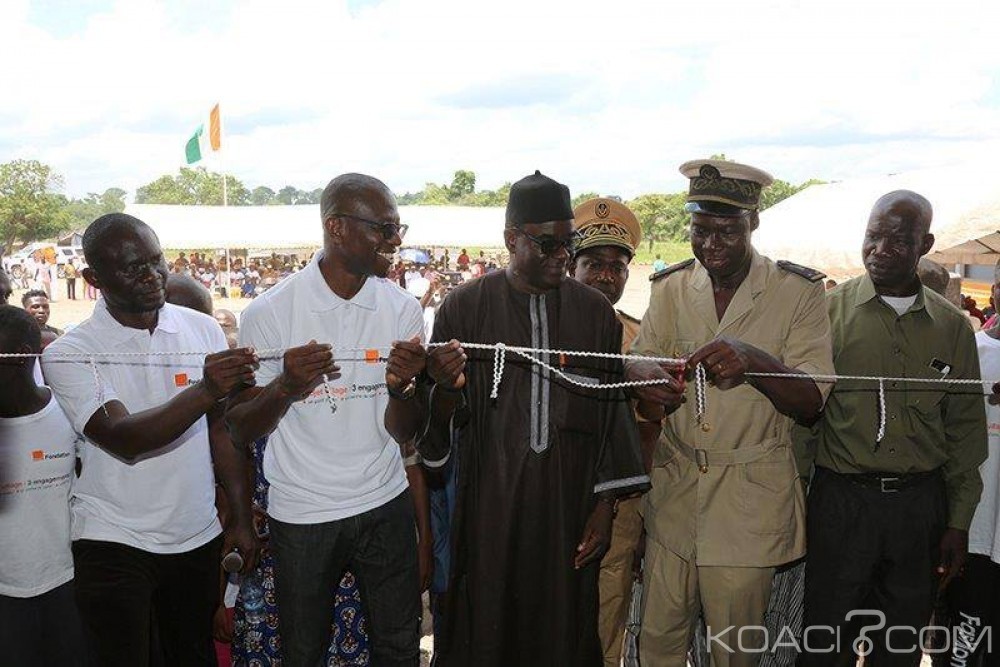 Côte d'Ivoire: La fondation Orange dote deux villages de Seguela d'infrastructures de base