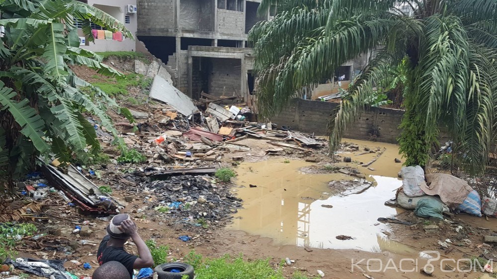 Côte d'Ivoire:  Un mur cède sous les eaux de pluie, 2 morts à  Cocody
