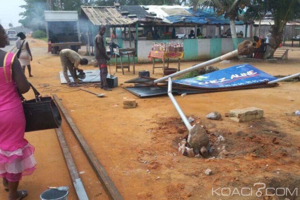Côte d'Ivoire: Guerre de la bière, des panneaux Ivoire à  terre, un suspect aux arrêts