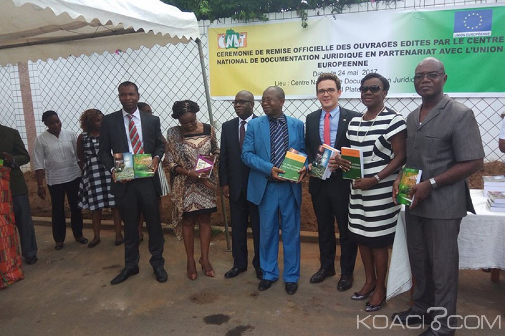Côte d'Ivoire: L'UE dote le Centre national de documentation juridique de 4 nouveaux ouvrages d'auteurs ivoiriens