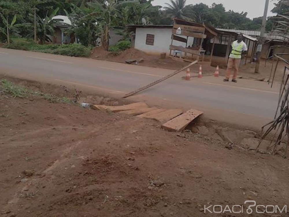 Cameroun: Barrage sur la route, planche à  clous, menace contre les pneus des transporteurs récalcitrants