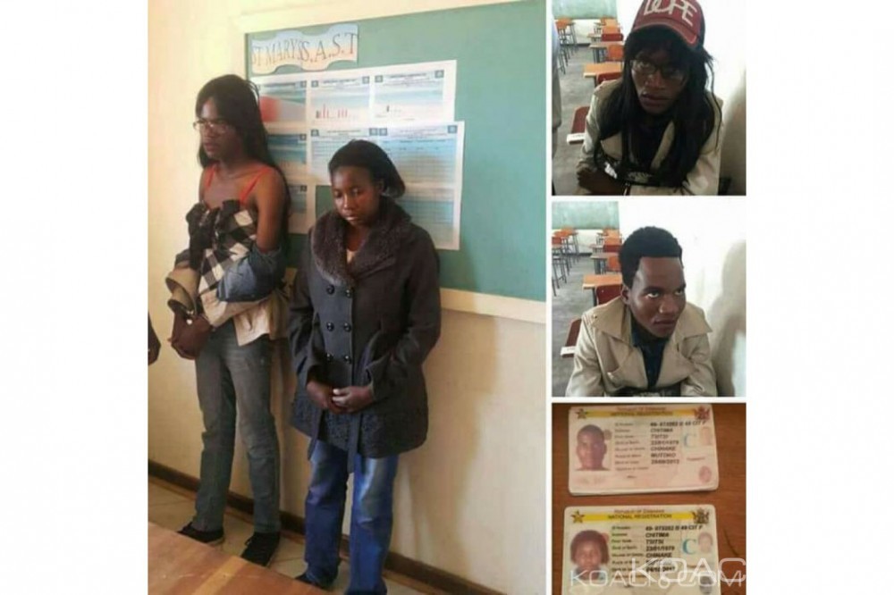 Zimbabwe: Il se déguise en fille pour passer un examen à  la place de sa copine