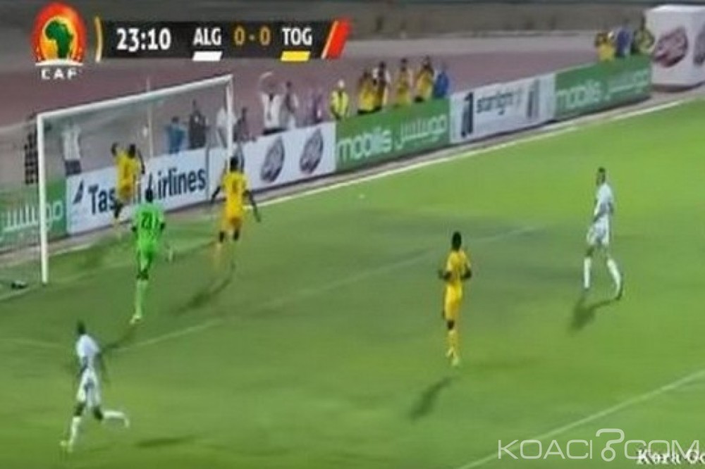 Togo: Elim. CAN 2019, les Eperviers s'inclinent 0-1 face à  l'Algérie, match retour en octobre