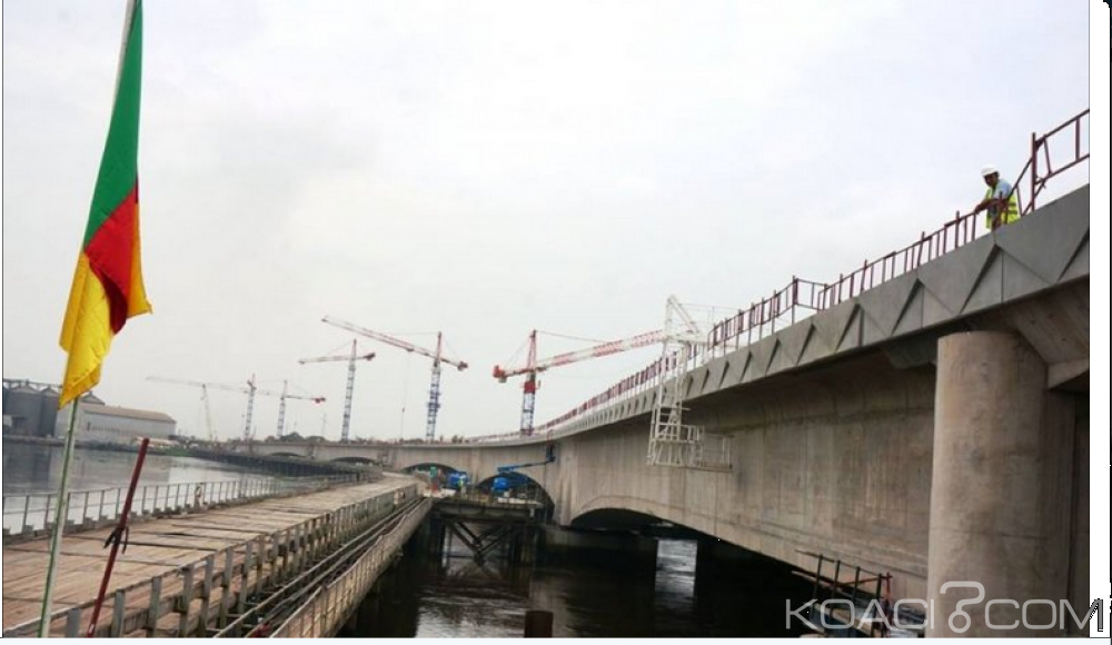 Cameroun: Douala, le 2e pont routier et ferroviaire sur le Wouri ouvert à  la circulation sous peu