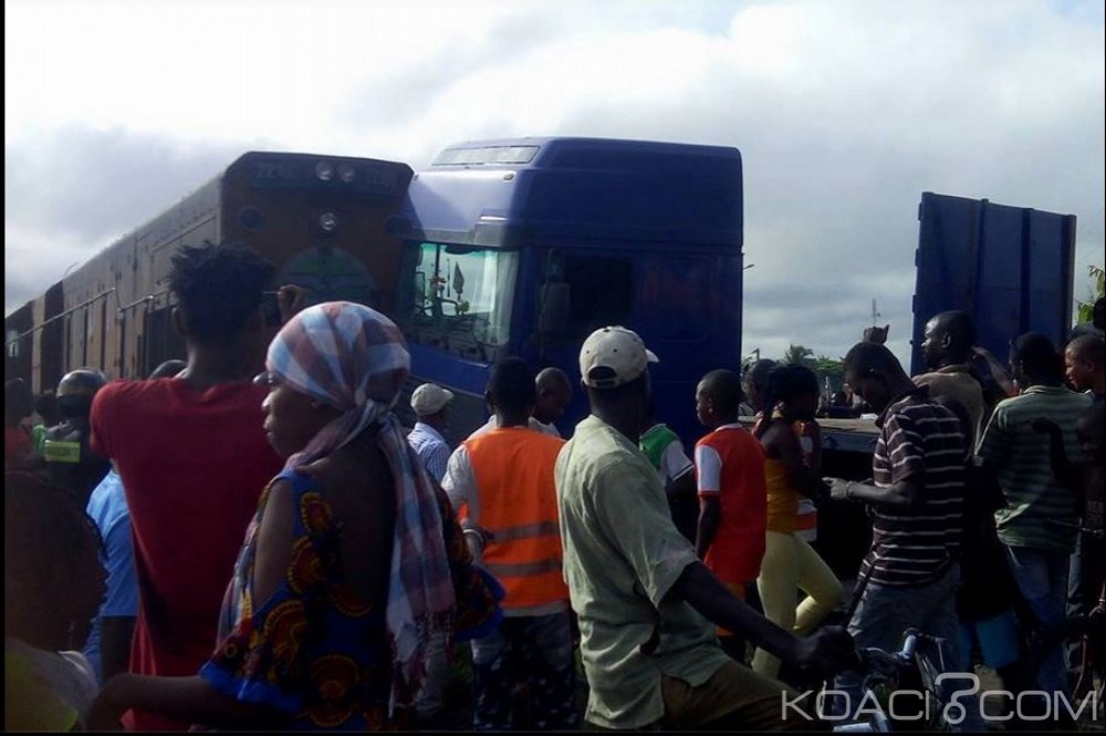 Côte d'Ivoire: Collision entre un train et camion, plus de peur que de mal