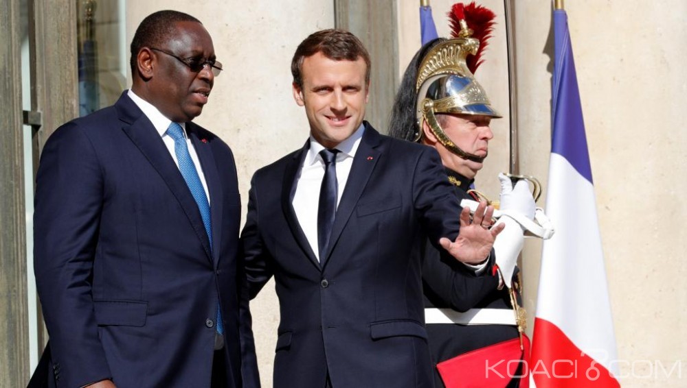 Sénégal-France: Macky Sall et Macron ont évoqué au téléphone la question du G5 Sahel à  la veille du sommet de Bamako