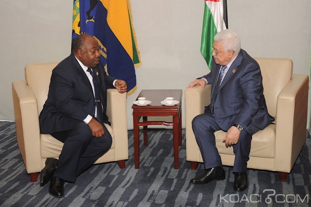 Gabon: En marge du sommet de l'UA, Bongo et Abbas pour ouvrir une mission diplomatique de l'Etat de Palestine au Gabon