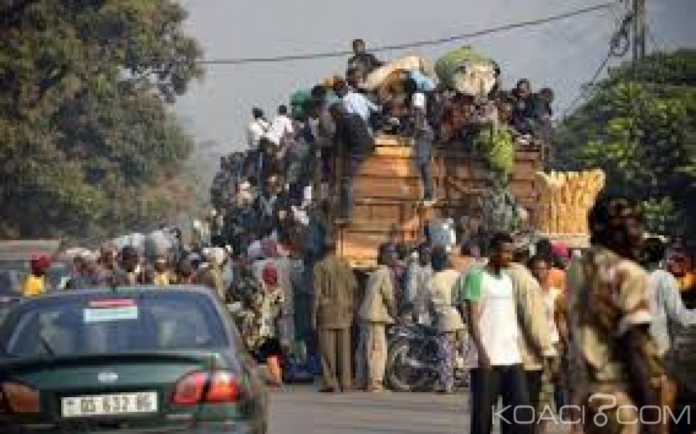 Centrafrique: Un camion surchargé se renverse entre Bambari et Ippy, 77 morts