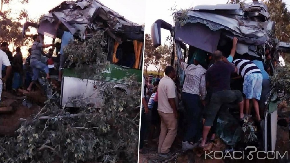 Tunisie: Un bus  de passagers dérape et fait 36 blessés  dans le sud-ouest