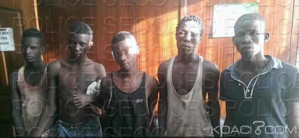 Côte d'Ivoire: Affaire banditisme à  Adjamé, 05 microbes arrêtés par la police