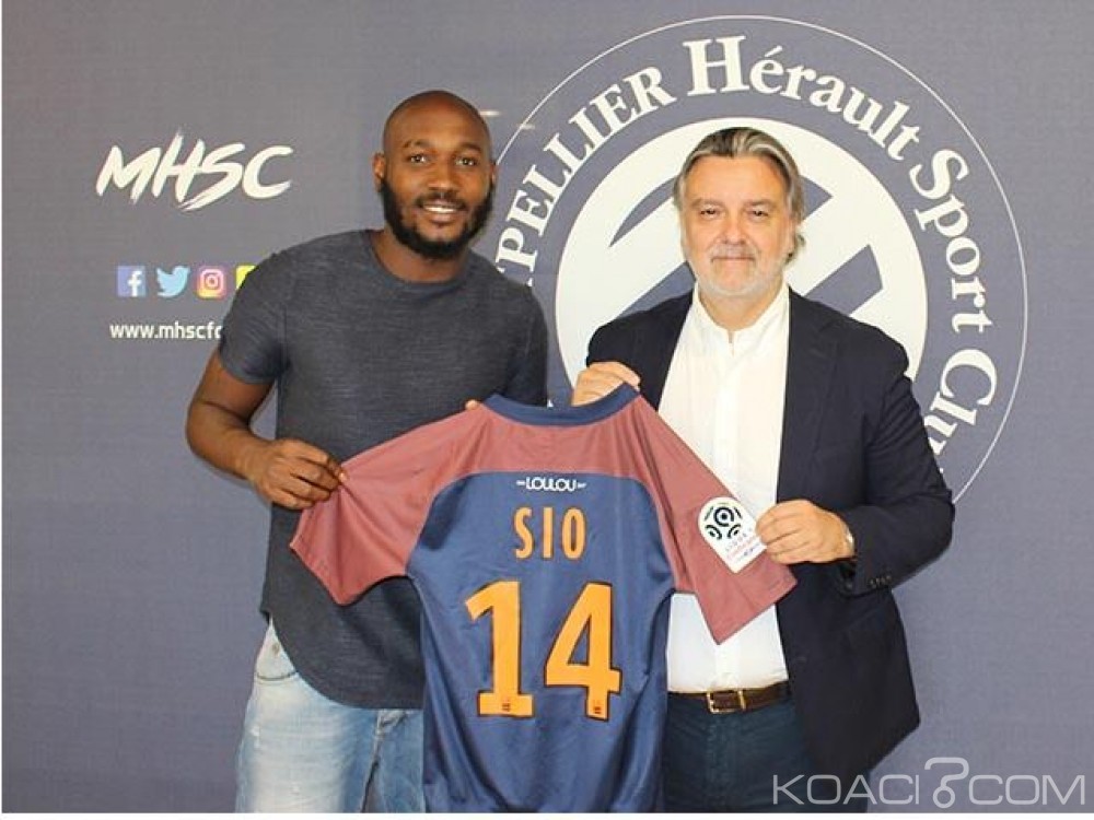 Côte d'Ivoire: Montpellier officialise l'arrivée de Sio et espère qu'il va marquer beaucoup de buts