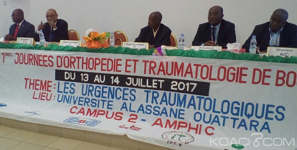 Côte d'Ivoire: Université Alassane Ouattara, les premières  journées d'orthopédie et traumatologie de Bouaké ouvertes