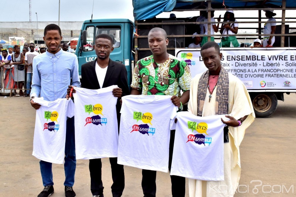Côte d'Ivoire: VIIIèmes Jeux de la francophonie, la vulgarisation du concept «Libre ensemble » a démarré à  Abobo