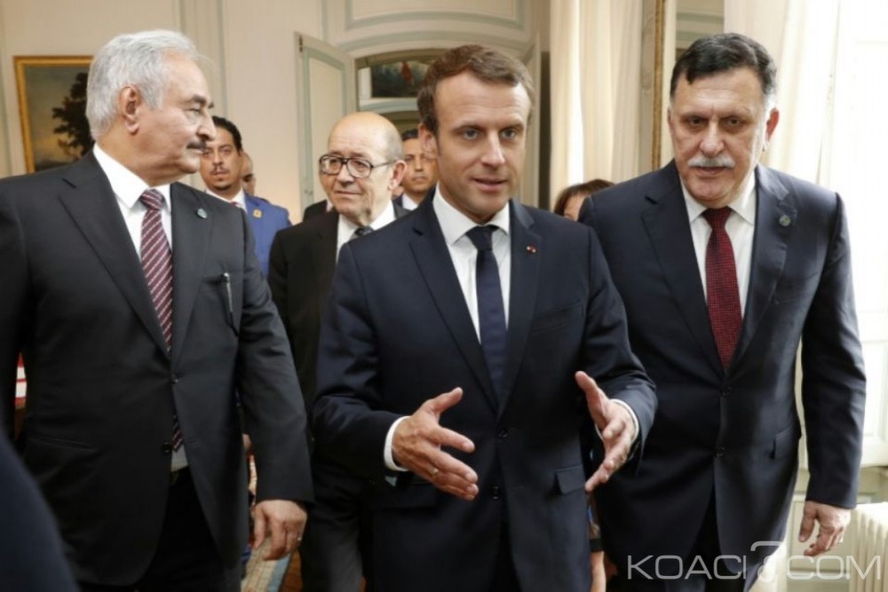 Libye: Après la chute de Kadhafi, la France  tente  de réconcilier les deux hommes forts libyens