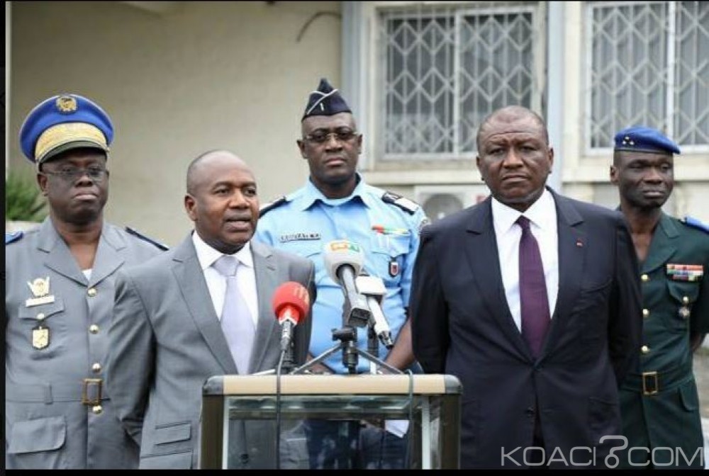 Côte d'Ivoire: Attaque de l'école de police, cinq individus  dont trois militaires arrêtés, annonce Youssouf Kouyaté