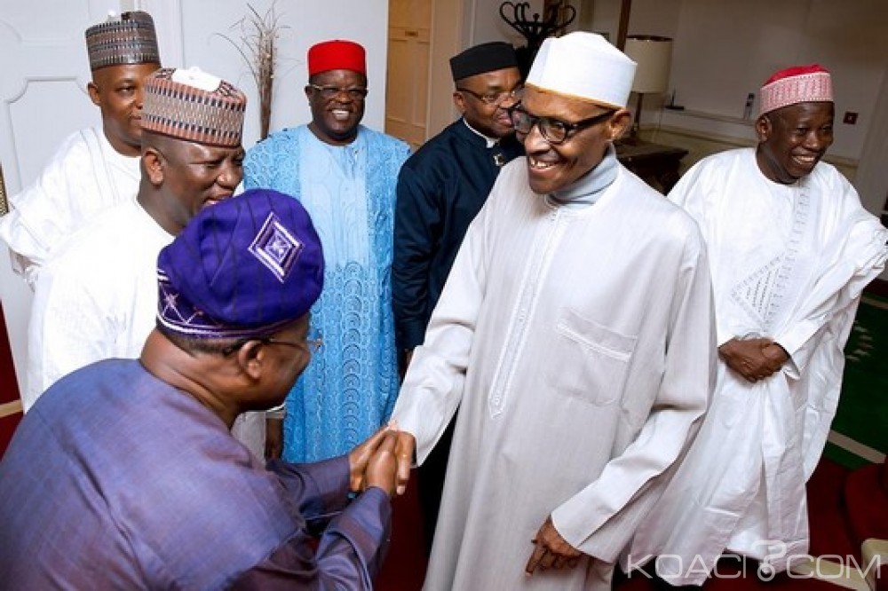 Nigeria: Seconde apparition publique de Buhari à  Londres à  sept gouverneurs